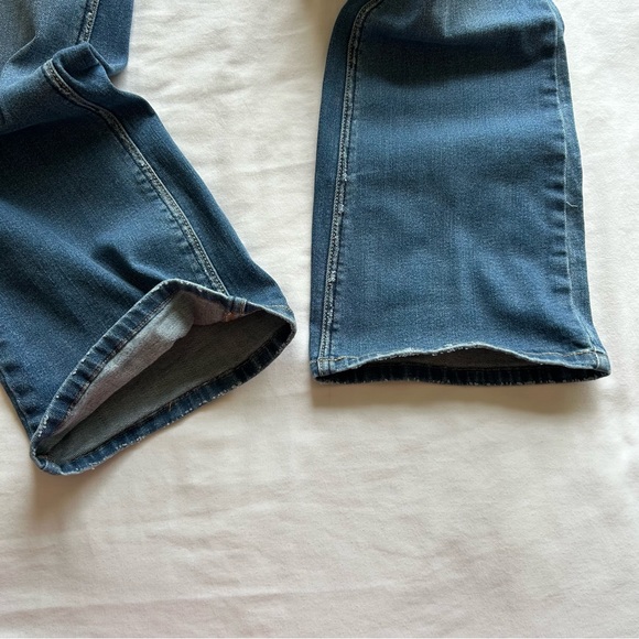 BD by Bella Dahl Blue Western Boot Cut Jeans with Embroidered Boho Size 26 - Picture 6 of 16